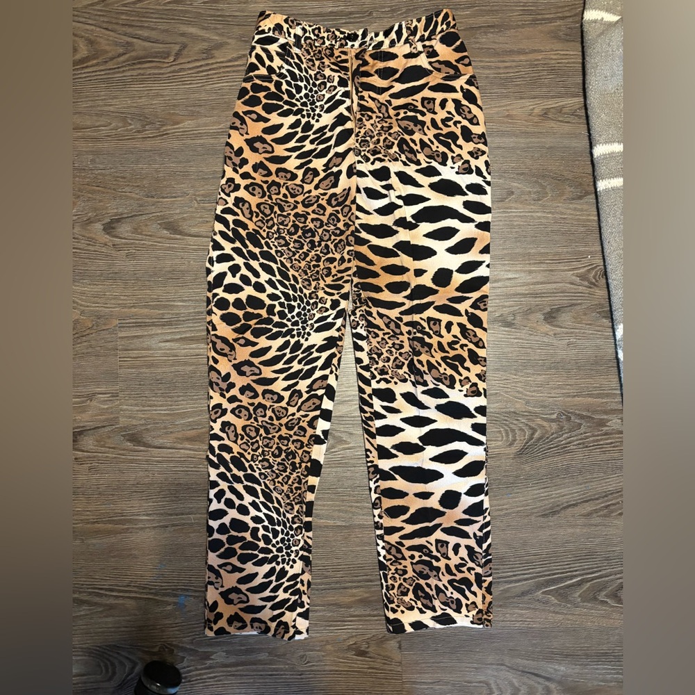 Mesmerize Animal Print Pants